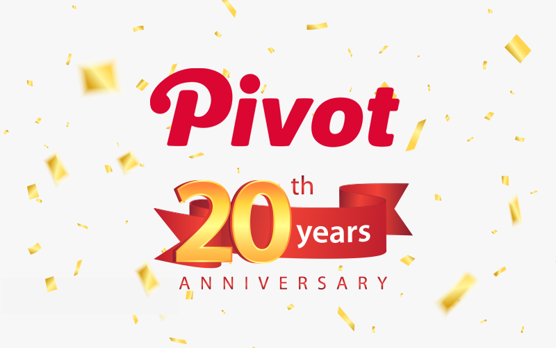 株式会社PIVOT様 20周年のお祝い